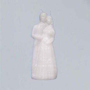 Figurenkerzen für magische Zwecke - Hochzeitskerze weiß, groß